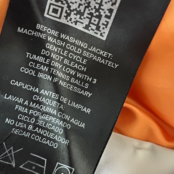 Women's Orolay Cream Down Filled Hooded Puffer Coat / Jacket - Small - Picture 9 of 16